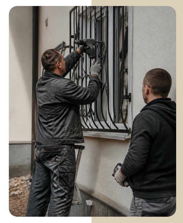 Установка наружных решеток в Луховицах от 5069 р. | ДвериЛегко-Лхв